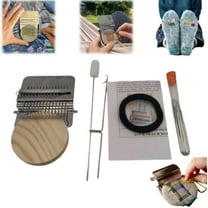 Mini Loom Machine, Speedweave Darning Loom Quickly Mini Mending Convenient Darning Loom for Mending Jeans Socks Clothes Loom Machine Makes Beautiful Stitching DIY Weaving Arts(14 Needles)