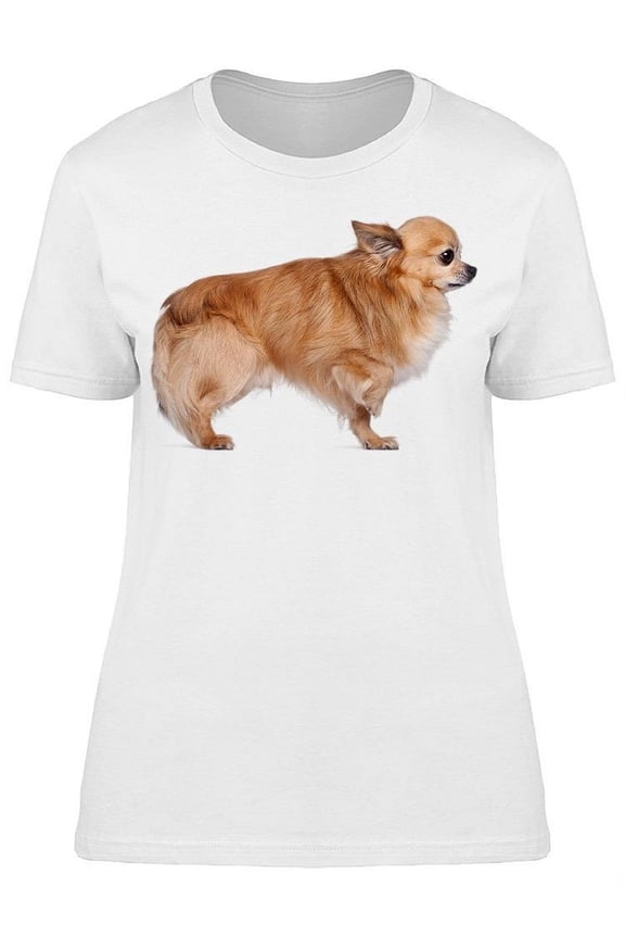 Side View Of A Chihuahua T-Shirt Women -Image by Shutterstock, Female x-Large