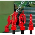 thumbnail image 3 of Jinsinto Universal Lifting Ring - M12×18mm Lifting Eye Ring Tool Alloy Steel Ring Bolt 360 Degree Rotation Ring (Red), 3 of 5