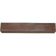 thumbnail image 2 of Ekena Millwork 4"H x 4"D x 84"W Knotty Pine Faux Wood Fireplace Mantel, Aged Pecan, 2 of 13