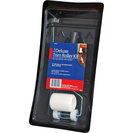 Wooster 3 in. W Trim Trim Roller Kit Threaded End
