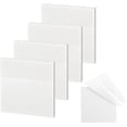 thumbnail image 1 of GFDYREE Transparent Sticky Notes - 3x3 inch Clear Sticky Notes Waterproof Self-Adhesive Translucent Sticky Note Pads for Books Annotation, See Through Sticky Notes for School & Office (200 S, 1 of 6