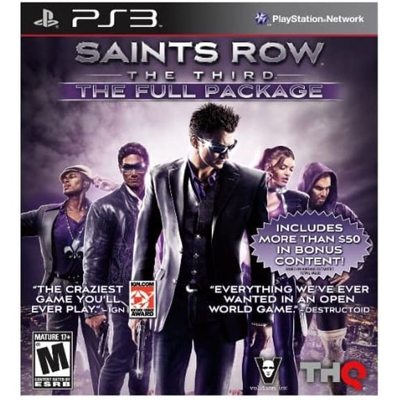 Saints Row: The Third-The Full Pkg - PlayStation 3 - THQ PS3