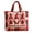 C, variant on Christmas 3D Print Tote Bag 15.7in, Large Capacity Quilted Handbag for Women, Festive Polyester Shopping Bag for Holiday & Daily Use