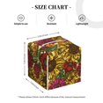 thumbnail image 4 of Fotbe Sunflower Porta Pañuelos Decorativo de Cuero, Caja Cuadrada Moderna para Pañuelos Faciales, Organizador y Dispensador 5x5x5'', 4 of 7