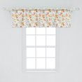 thumbnail image 2 of Ambesonne Cartoon Window Valance, Jumble Unicorn Art, 42" x 18", Multicolor, 2 of 3