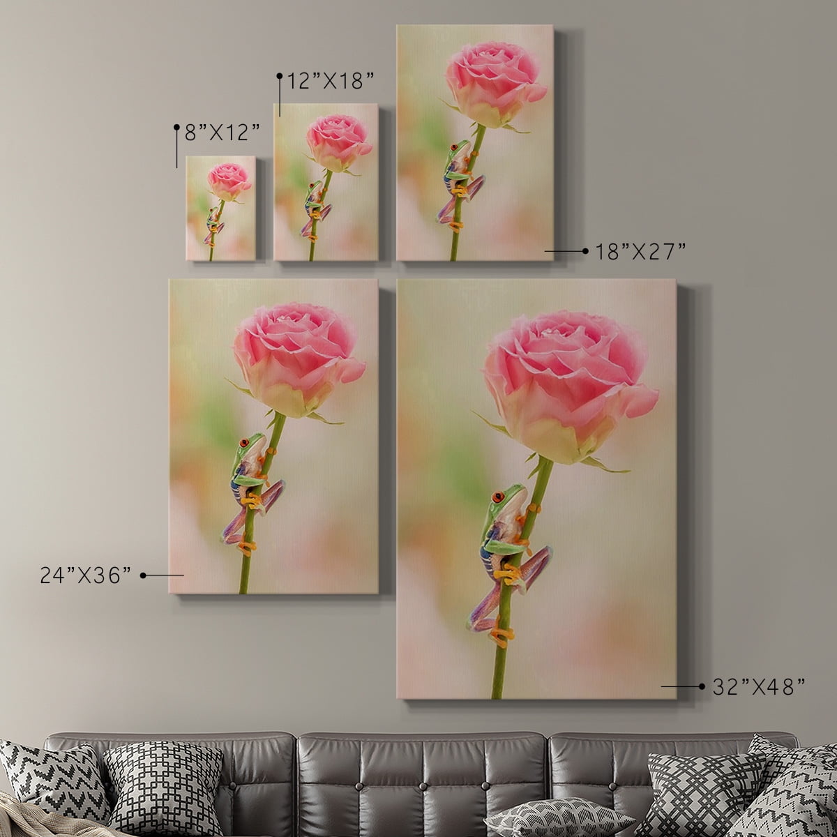 Hanging On II Premium Gallery Wrapped Canvas - Ready to Hang