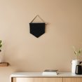 thumbnail image 1 of OUNONA 5pcs Wall Mounted Banner Black Canvas Space-saving Storage for Trade Show, 1 of 8