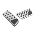 thumbnail image 3 of mmirethe 2Pcs Pedal Car Stainless Steel Brake Anti-skid Cover Accessory Pad Compatible Maintenance Replcement for 2007 2017, 3 of 6