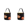 thumbnail image 1 of Transemion Halloween Candy Storage Bag Gift Bags Decoration Organizing Party Black 2Set, 1 of 6