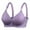Purple, variant on asdoklhq Summer Fall Sports Bras for Women 2025,Womens Fashion Plus Clearance Woman's Embroidered Glossy Comfortable Breathable Bra Underwear No Rims