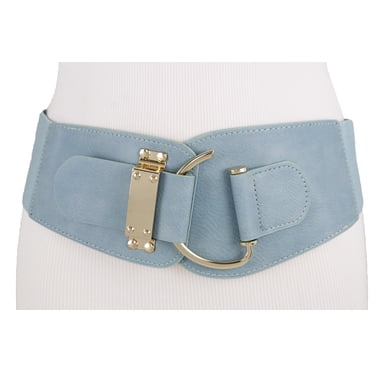 Cressi Quick-Release Elastic Weight Belt - Stretch Rubber Diving Belt With Metal Buckle | Blue