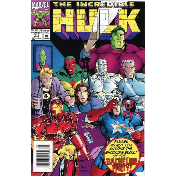 Incredible Hulk, The #417 (Newsstand) VF ; Marvel Comic Book