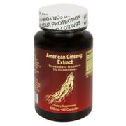 NuHealth American Ginseng Concentrate - 60 Capsules