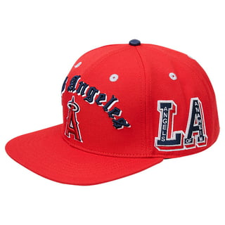 47 Los Angeles Angels Mens Womens No Shot Captain Adjustable Snapback  Black White Hat