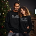 thumbnail image 2 of EcoLoom Duct Tape Apparel Cute Witty Sayings Graphic Long Sleeve Unisex Midweight Crewneck Sweatshirt, 2 of 4