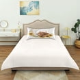 thumbnail image 6 of Dailycode Satin Pillow Case Standard Silk Pillow Cover for Hair and Skin Envelope Closure Highland Cattle Moon Sunflower 20"x26", 6 of 9