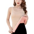 thumbnail image 3 of Camiseta sin mangas de algodón con forro polar térmico para mujer, 3 of 6
