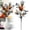 A, variant on 1Pc Clearance Under $3 Artificial Halloween Pick Halloween Branch Plastic For Vase Arranging Halloween Branches Black Stem With Pumpkin (G)