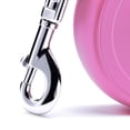 thumbnail image 3 of FLEXI 25lbs (12kg) 8 Meter (25Ft) New Classic Cord Retractable Dog Lead Small Pink, 3 of 4