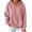 Red, variant on TGSLY Women's Striped Hooded Sweatshirt Long Sleeve Drawstring Oversized Hoodies with Kangaroo Pocket Loose Fit Dressy Casual Pullover Tops XL