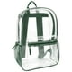 thumbnail image 1 of Mochila Trail maker de PVC transparente verde para niños, 1 of 8