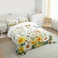 thumbnail image 3 of Castle Fairy Teens Children Daisy Flower 3 Pieces Queen Comforter Set,Spring Graden Ultra Soft Bedding Sets,Flying Butterflies Bedding Comforter Set,Luxury Bedroom Decor, 3 of 8