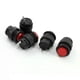 thumbnail image 1 of 5 Pcs Botones de Presión Momentáneos para Juegos de Arcade 13mm Rojo AC125V/3A 250V/1.5A, 1 of 1