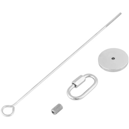 Parrot Skewer, Stainless Steel Parrot Stick Holder Bird Feeder Toy