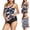 Red, variant on 2024 Maternity Swimwear One Piece Skin-Friendly Women's Swimsuit Elegant Pregnancy Swimwear Printing Bowknot Bathing Suit Floral V-Neck Cozy Swimsuit Motherhood Red