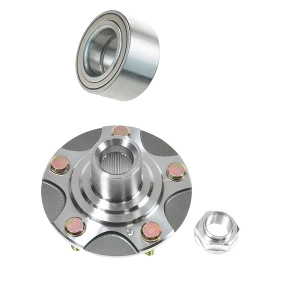 TRQ Rear Wheel Hub & Bearing Kit for 00-09 Honda S2000 S-2000 BHA53217