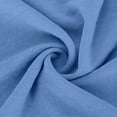 thumbnail image 3 of GigrtiJin Hauts Oversize pour Femmes 2025 Manches 3/4 Col Rond Blouses Tendance Couleur Unie Tunique Basique, 3 of 4