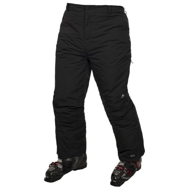 Trespass - Pantalones de Esquí impermeables acolchados Modelo Contamines Unisex Niños Niñas - Invierno/Esquiar/Snowboard (Negro)