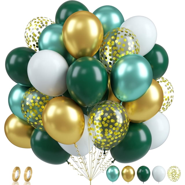 Yanonmyfd 60 Pcs Football Balloons, Football Balloon for Boys, 12 Inch Soccer Latex Balloons Pattern Helium for Kids Boys Birthday Sports Themed Party Decorations World Cup Theme Party Supplies