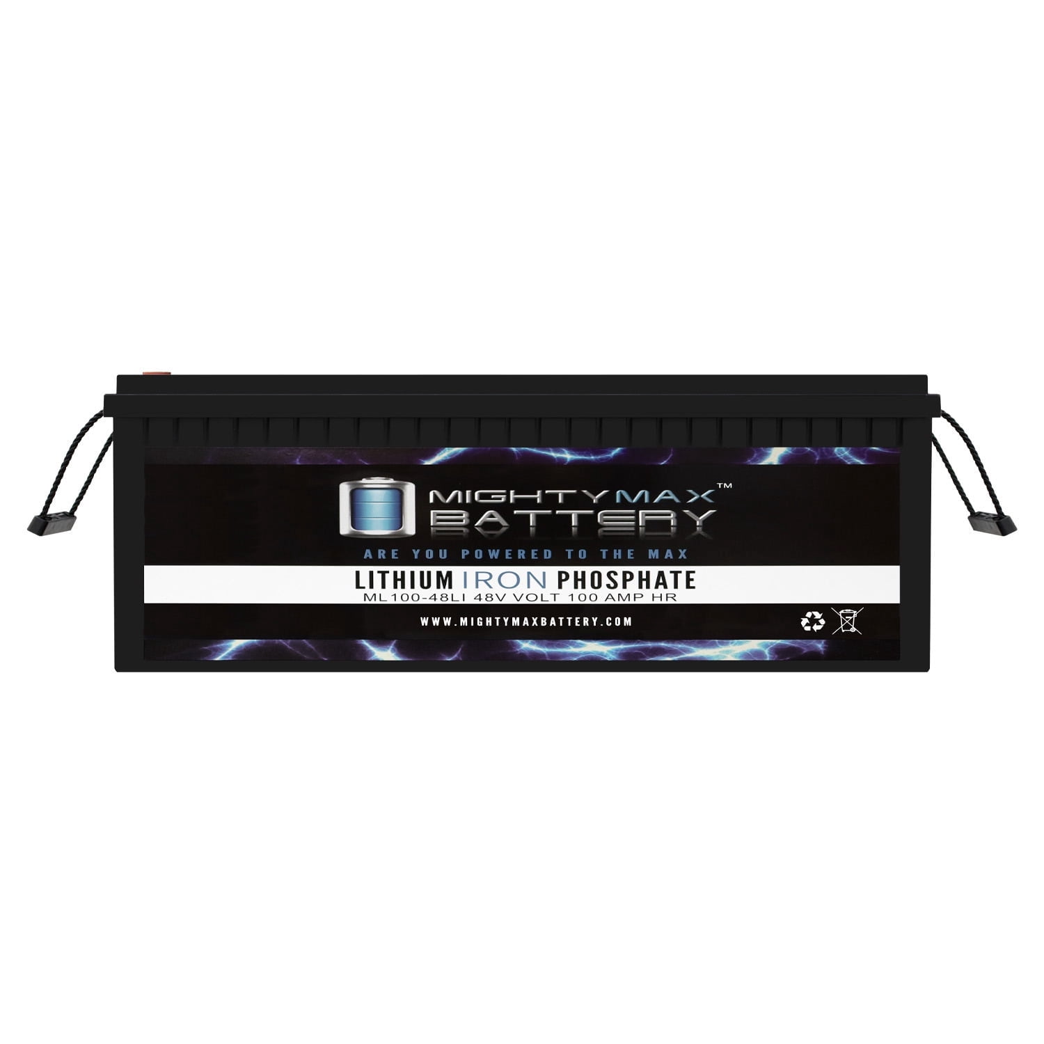 48V 100Ah Lithium Replacement Battery Compatible with Solar Energy Storage, Camping