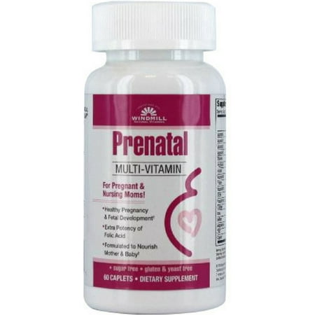 Prenatal Multi Vitamin Tablets For Women - 60 Ea