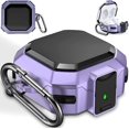 thumbnail image 1 of For Military Armor Case With Secure Lock For S X Galaxy Buds Pro Case/ Buds Live Case/ Buds 2 Case Cover Full-body Rugged, 1 of 5