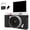 Black, variant on Thin 300g Digital Camera With Whirling Screen And Multiple Sieves For Creative Firing