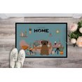 thumbnail image 2 of Bullmastiff Sweet Home Door Mat, 2 of 3