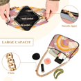 thumbnail image 2 of FORMRS Womens Shoulder Bag with Chain Strap Clutch Purse Cute Tote Handbag, Purple Retro Rainbow, 2 of 7