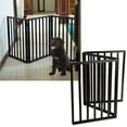 thumbnail image 3 of PETMAKER  White Wooden Freestanding Pet Gate, 3 of 6