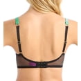 thumbnail image 4 of L'Agent by Agent Provocateur Women's Brigit Padded Plunge Bra Black/Neon Melon 32E, 4 of 4