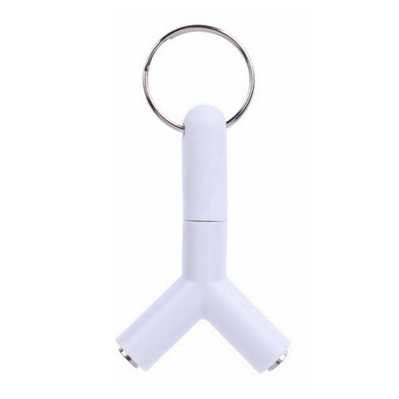 3.5mm Y Shape Earphone Splitter Adapter Double Jack Adapter earphone adapter Double Compatible for Samsumg/iPhone MP3 Player