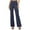 Navy, variant on Lisingtool Casual Pants for Women Trendy Women's Wide Leg Dress Pants High Waisted Flowy Trousers Business Casual Pants Navy