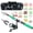 Green-6.89ft, variant on Telescopic Fishing Pole Reel Combo Ultralight Fishing Rod Spinning Reel with Tackle Bag -in- Fishing Accessories Fishing Gear Gifts Kit for  Adults Youth Beginner Saltwater Freshwater