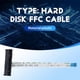 thumbnail image 4 of Laptop Hard Drive Cable Sata Hdd Ffc Cable Ssd Hard Drive Cable Connector for Hp 15 Ab Pavilion, 4 of 5