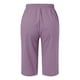 thumbnail image 4 of WILLBEST Pantalones Casuales para Mujer, Cómodos, a La Moda, Lisos, con Bolsillos Grandes, Elásticos, Capri para Uso Diario Mediana, 4 of 4