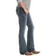 thumbnail image 3 of Wrangler Jean Coupe Bottillon Extensible Rétro Sadie Taille Basse pour Femmes, Bleu Moyen, 7X32, 3 of 6