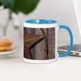 thumbnail image 3 of CafePress - Western Barnwood Texas Star Mugs - 11 oz Ceramic Mug - Novelty Coffee Tea Cup, 3 of 4
