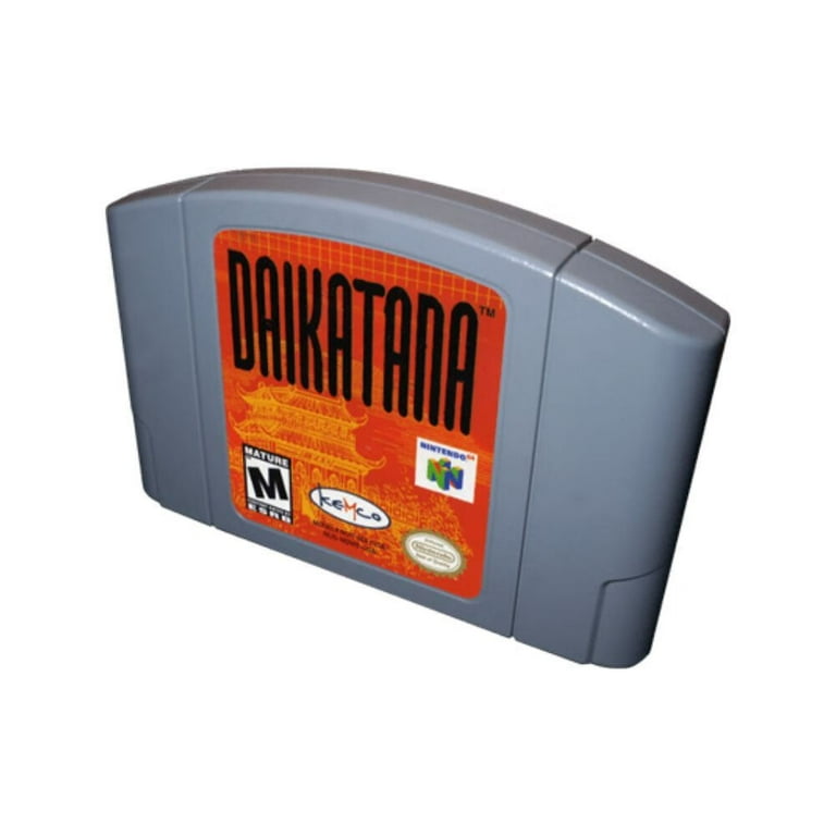 Daikatana N64 Game,US Version